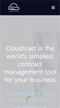 Mobile Screenshot of cloudtract.com